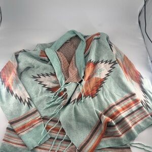 Tasha Polizzi Pastel Geometric Cardigan